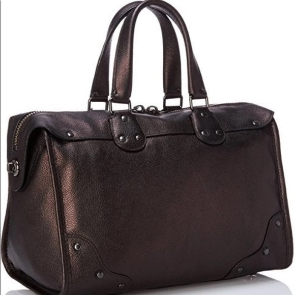 Coach Metallic Bronze Rhyder Large Satchel - Picture 4 of 15